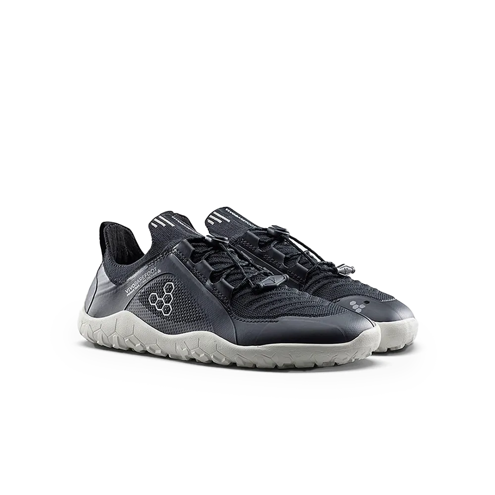 [PRE-ORDER] Vivobarefoot Primus Trail Knit FG Juniors Obsidian (ETA. LATE MARCH)