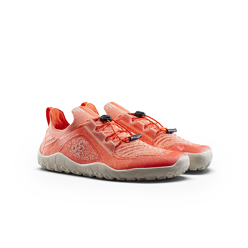 [PRE-ORDER] Vivobarefoot Primus Trail Knit FG Juniors Orange Zest (ETA. LATE MARCH)
