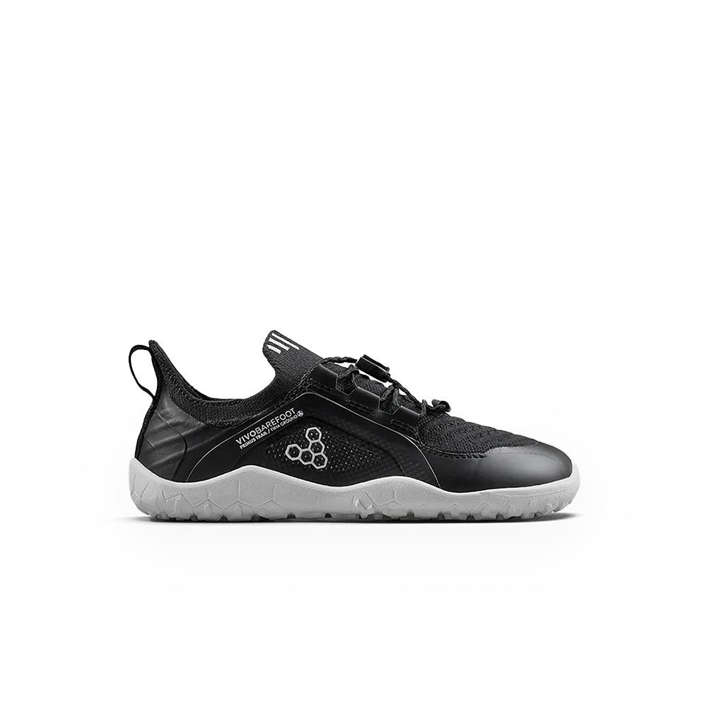 [PRE-ORDER] Vivobarefoot Primus Trail Knit FG Kids Obsidian (ETA. LATE MARCH)