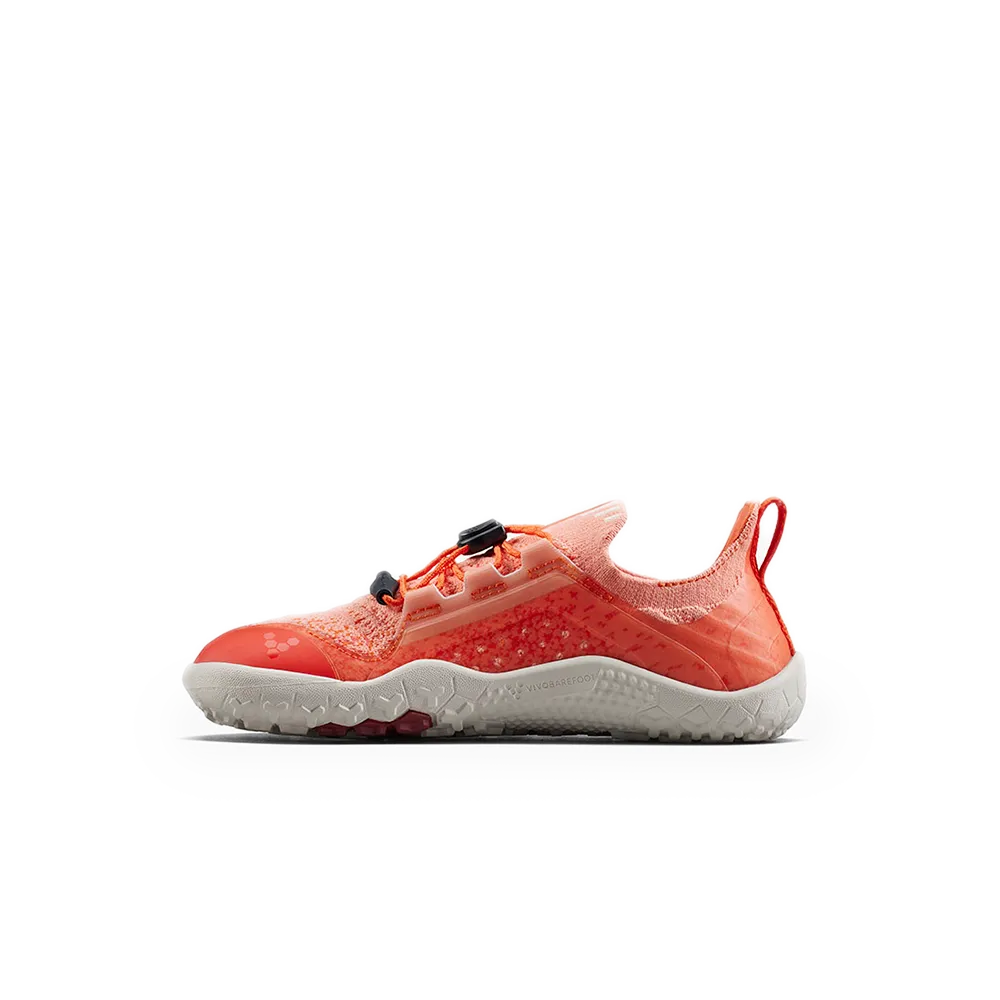[PRE-ORDER] Vivobarefoot Primus Trail Knit FG Kids Orange Zest (ETA. LATE MARCH)