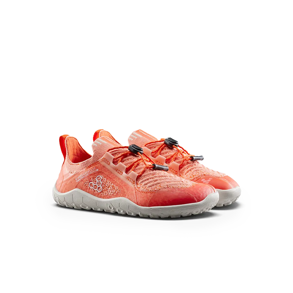 [PRE-ORDER] Vivobarefoot Primus Trail Knit FG Kids Orange Zest (ETA. LATE MARCH)