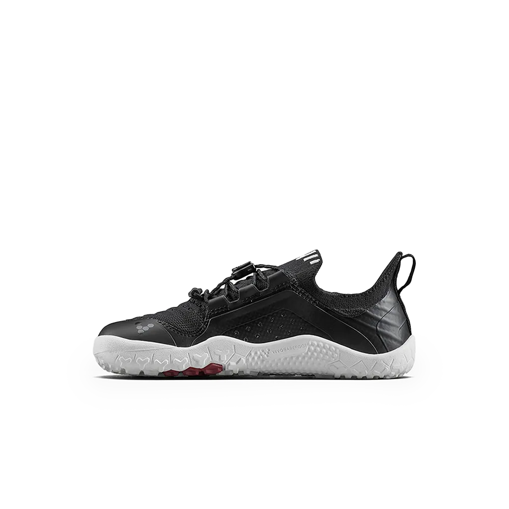 [PRE-ORDER] Vivobarefoot Primus Trail Knit FG Preschool Obsidian (ETA. LATE MARCH)