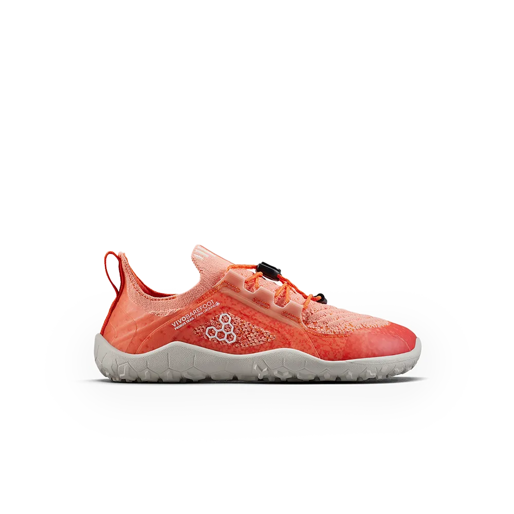 [PRE-ORDER] Vivobarefoot Primus Trail Knit FG Preschool Orange Zest (ETA. LATE MARCH)