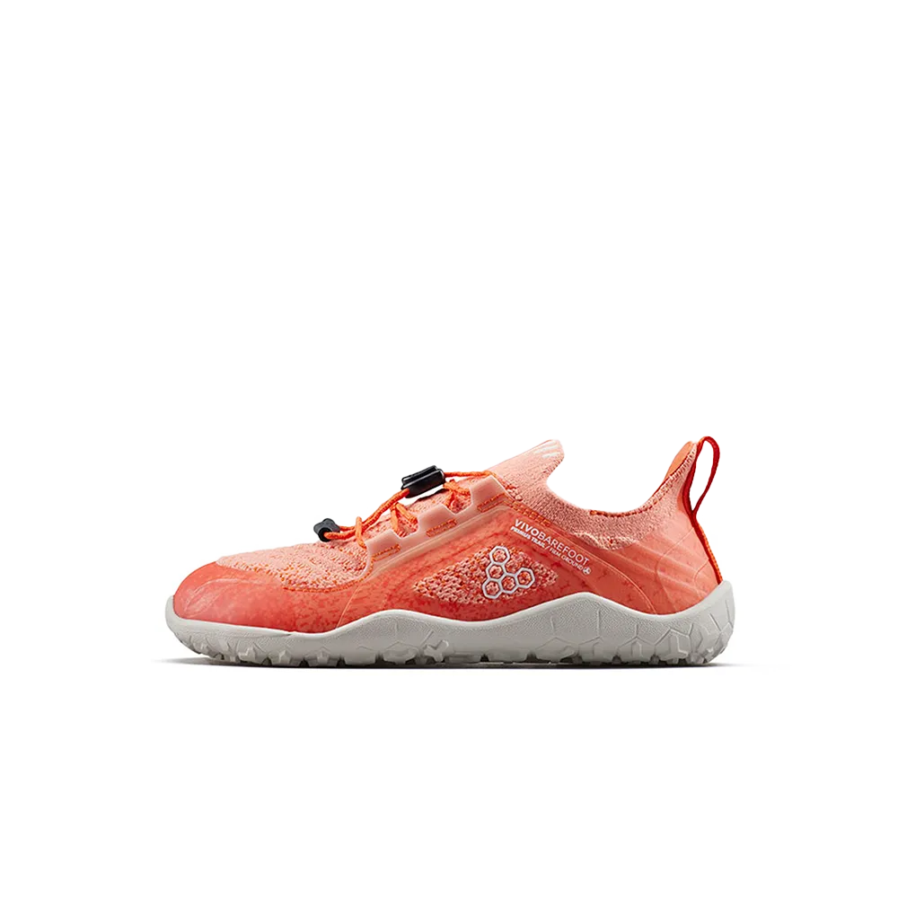 [PRE-ORDER] Vivobarefoot Primus Trail Knit FG Preschool Orange Zest (ETA. LATE MARCH)