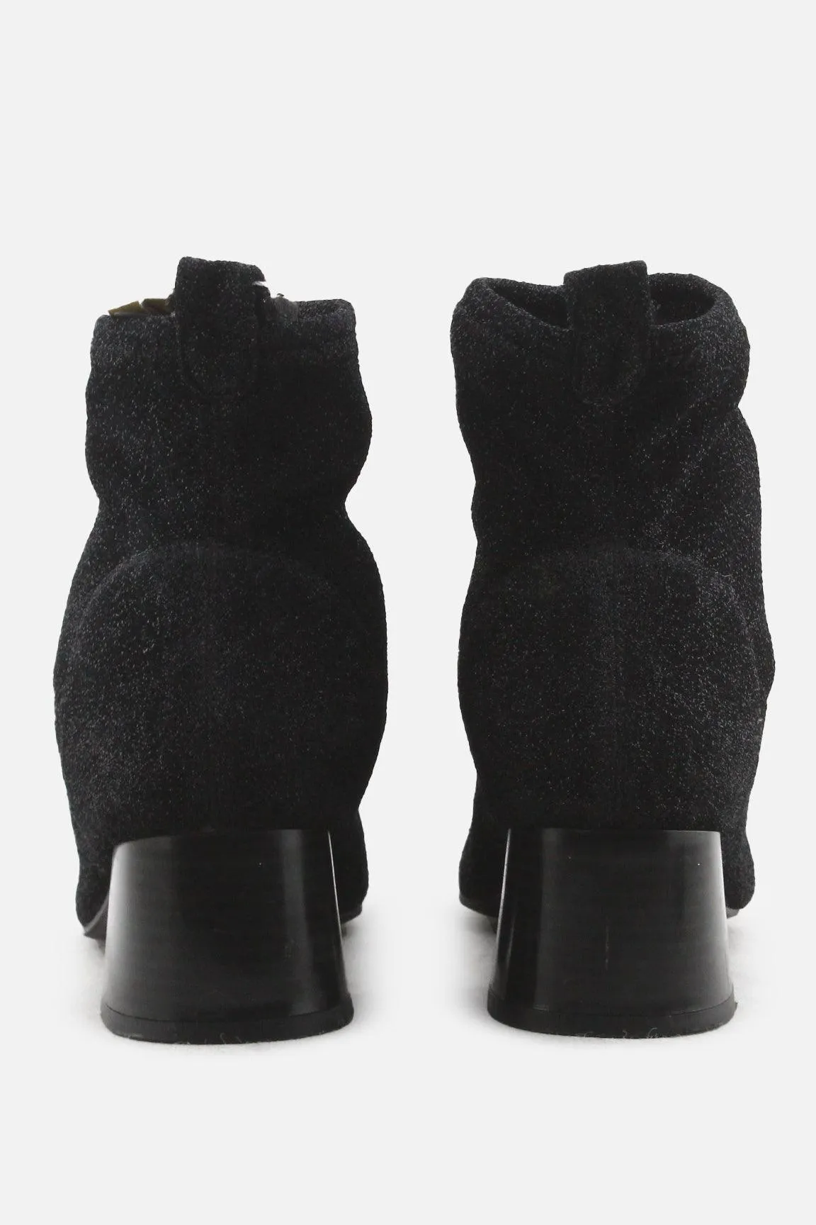 Primark Block Heels Sock Boots | Textile