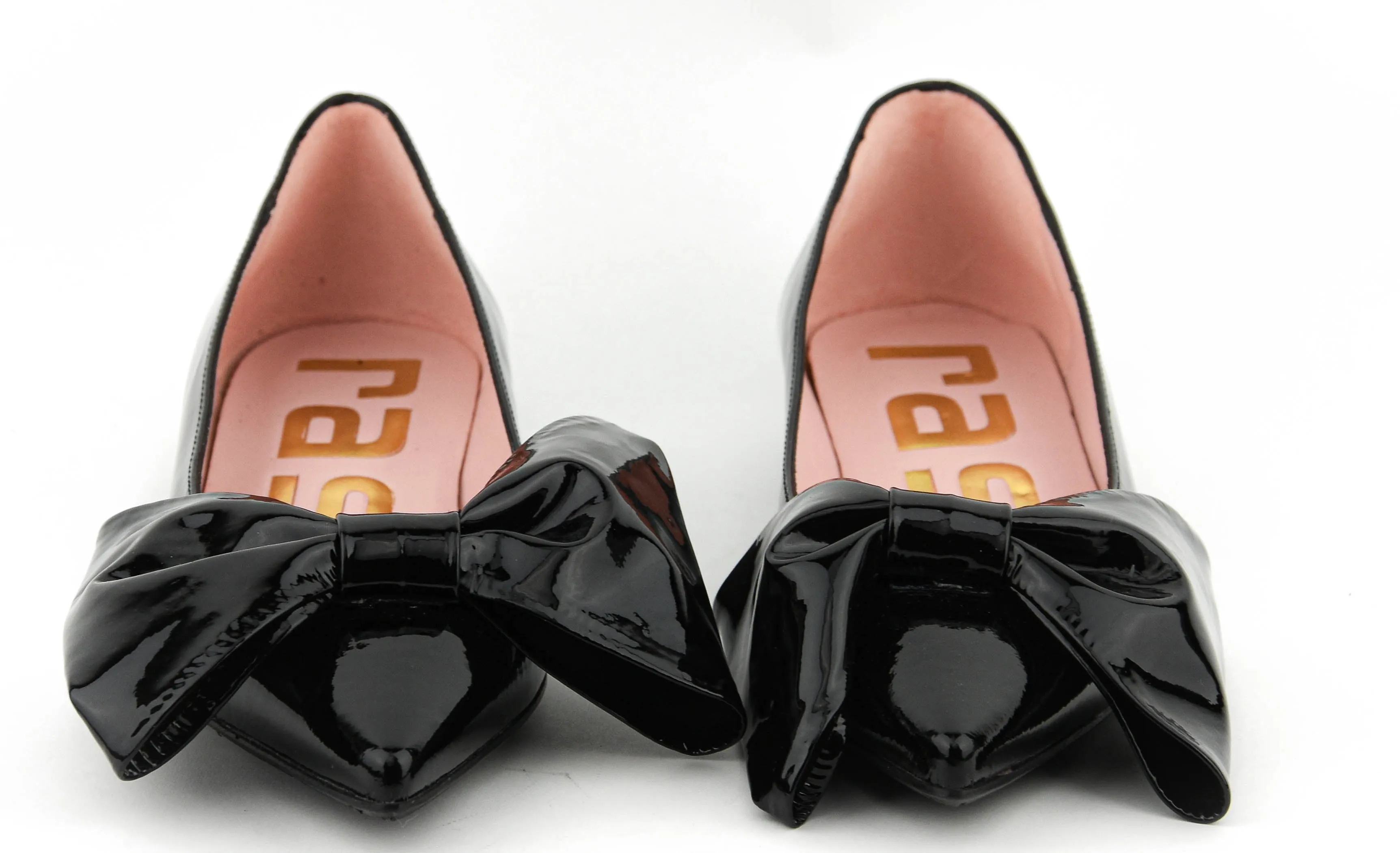 RAS METALLIC BOW FLATS BLACK