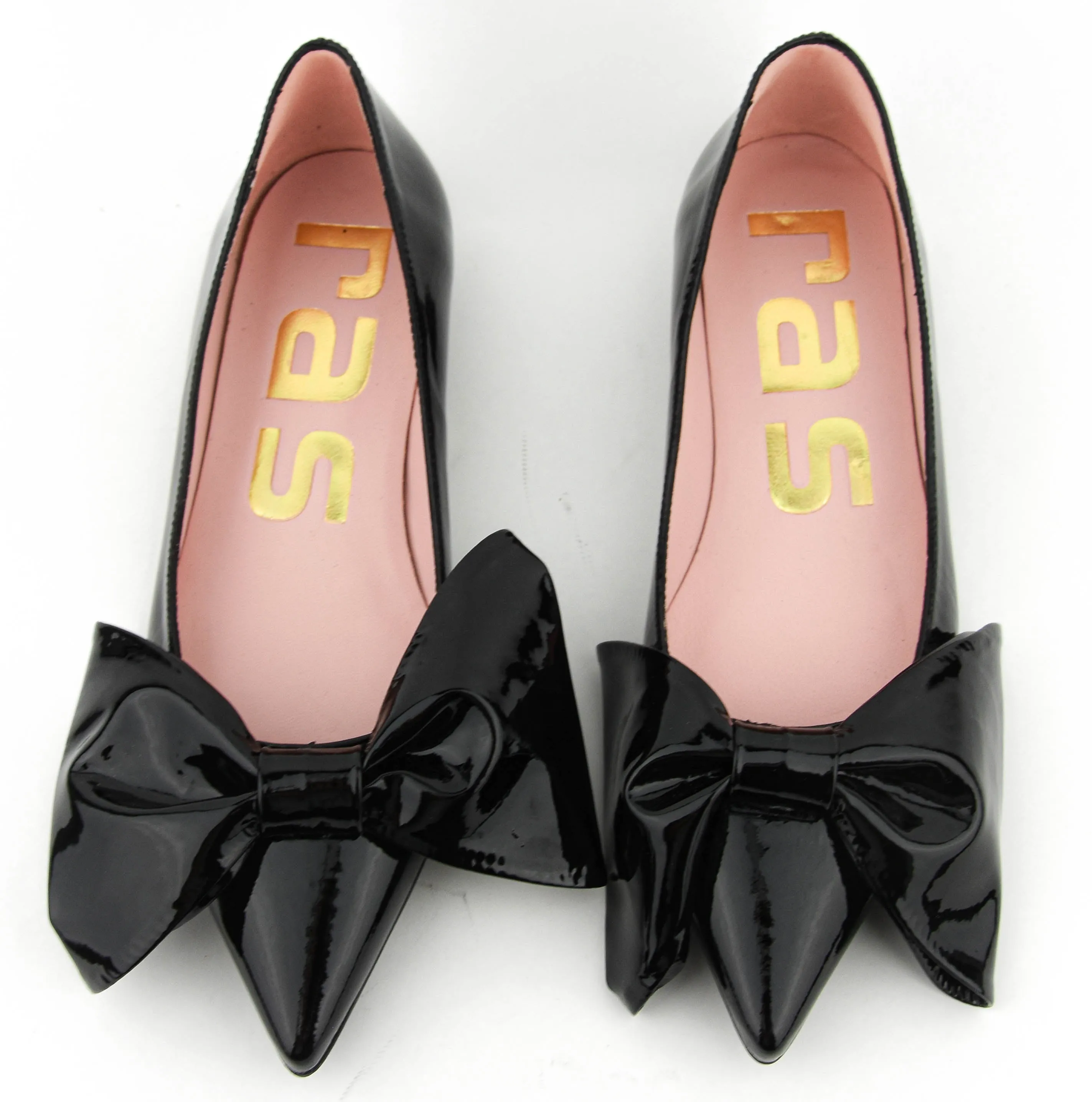 RAS METALLIC BOW FLATS BLACK