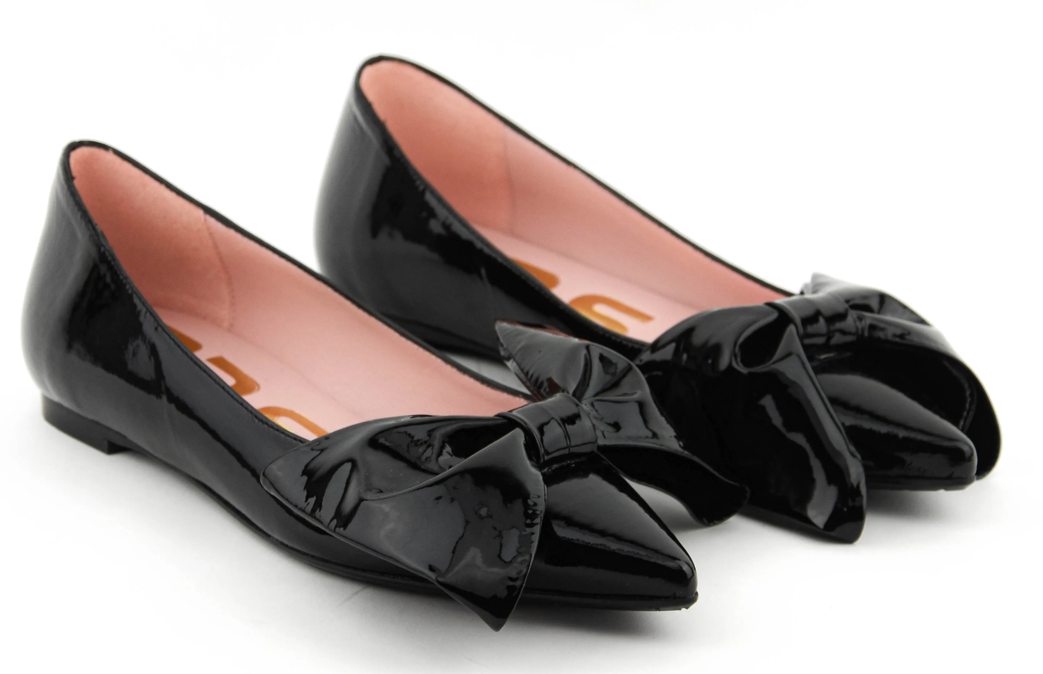 RAS METALLIC BOW FLATS BLACK