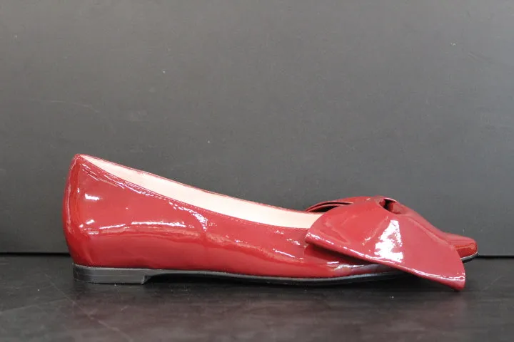RAS METALLIC BOW FLATS CHERRY