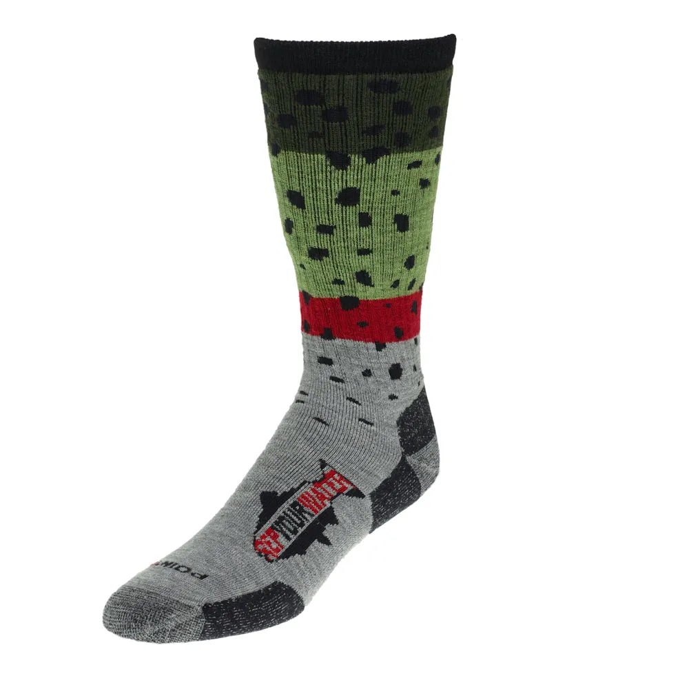 Rep Your Water Trout Skin Socks