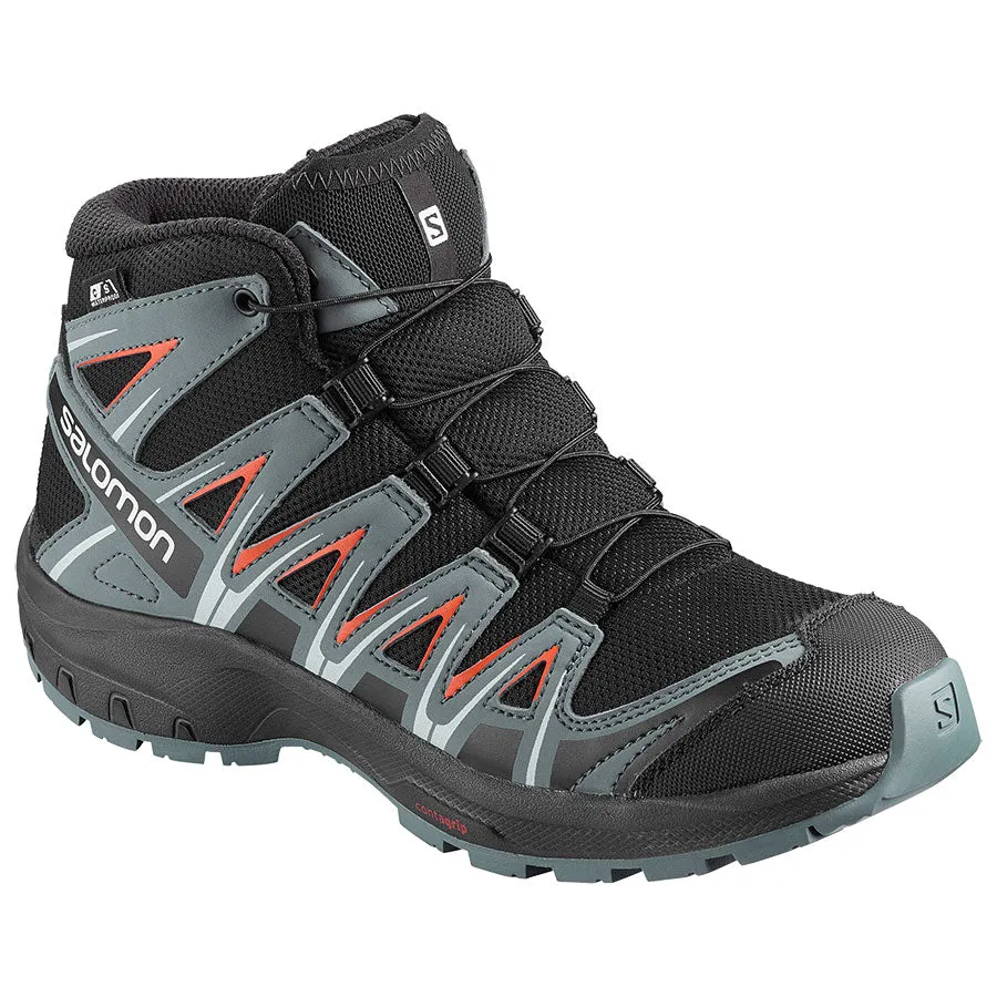 Salomon Youth XA Pro 3D MID CSWP Waterproof Hiking Shoes