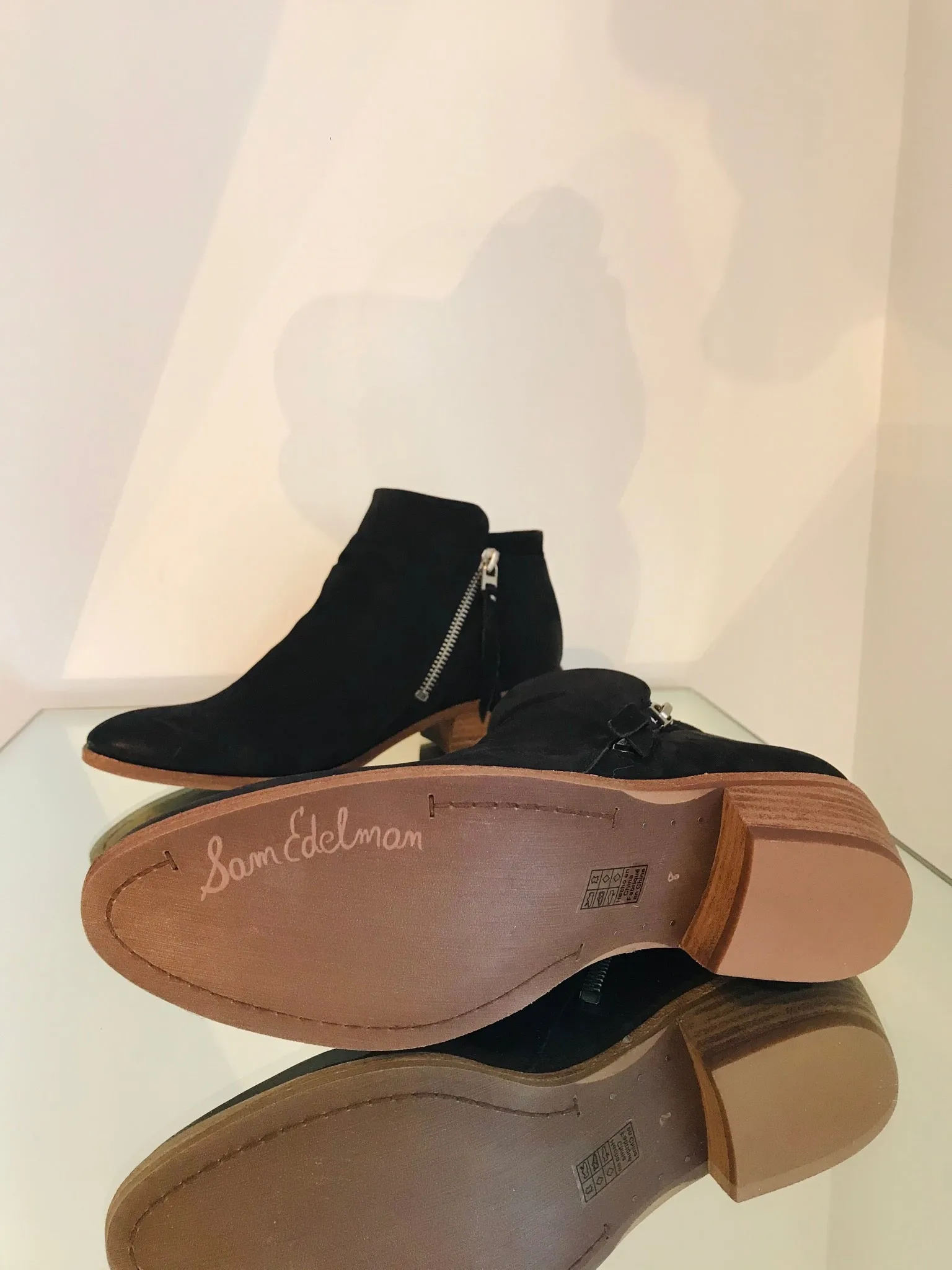 SAM EDELMAN Leather Ankle Boots