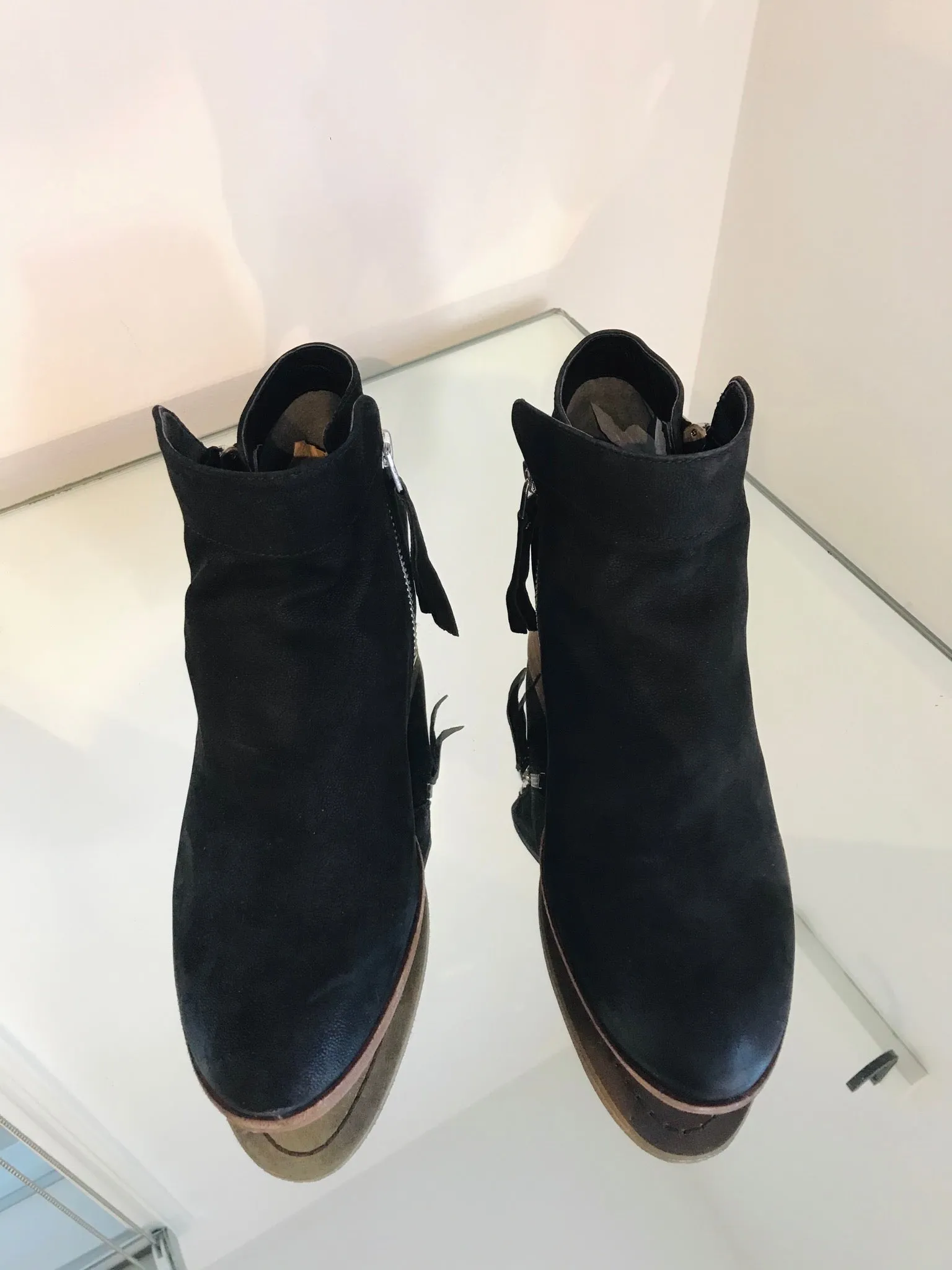 SAM EDELMAN Leather Ankle Boots