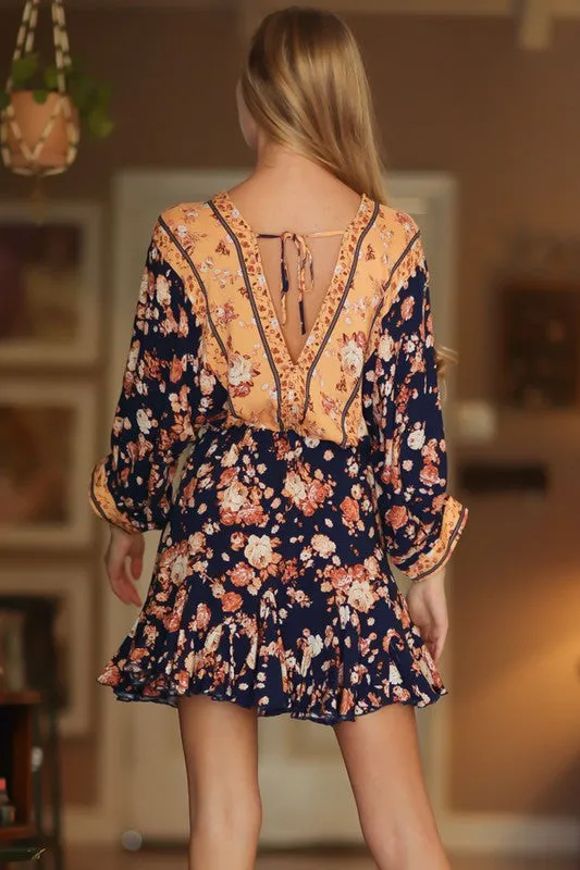Sasha Dolman Sleeve Mini Dress