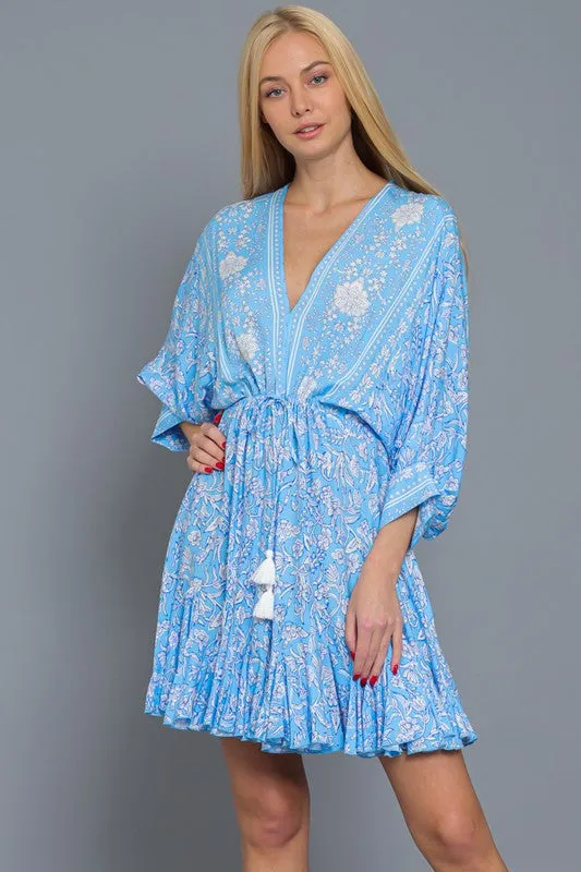 Sasha Dolman Sleeve Mini Dress