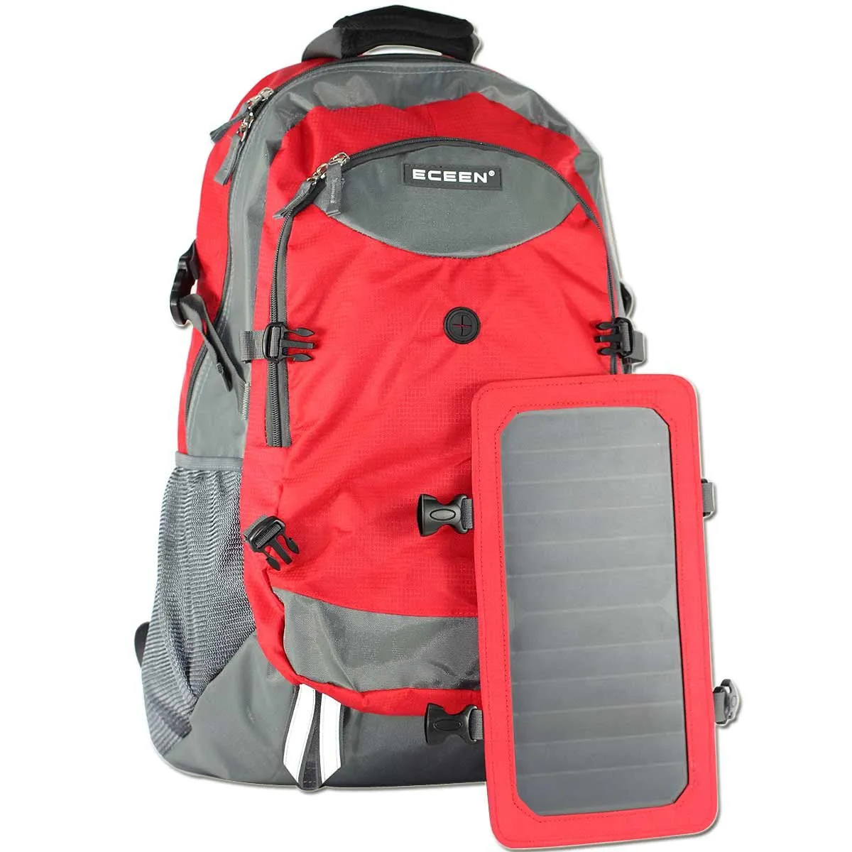 Smart Hiking Backpack, provides solar power