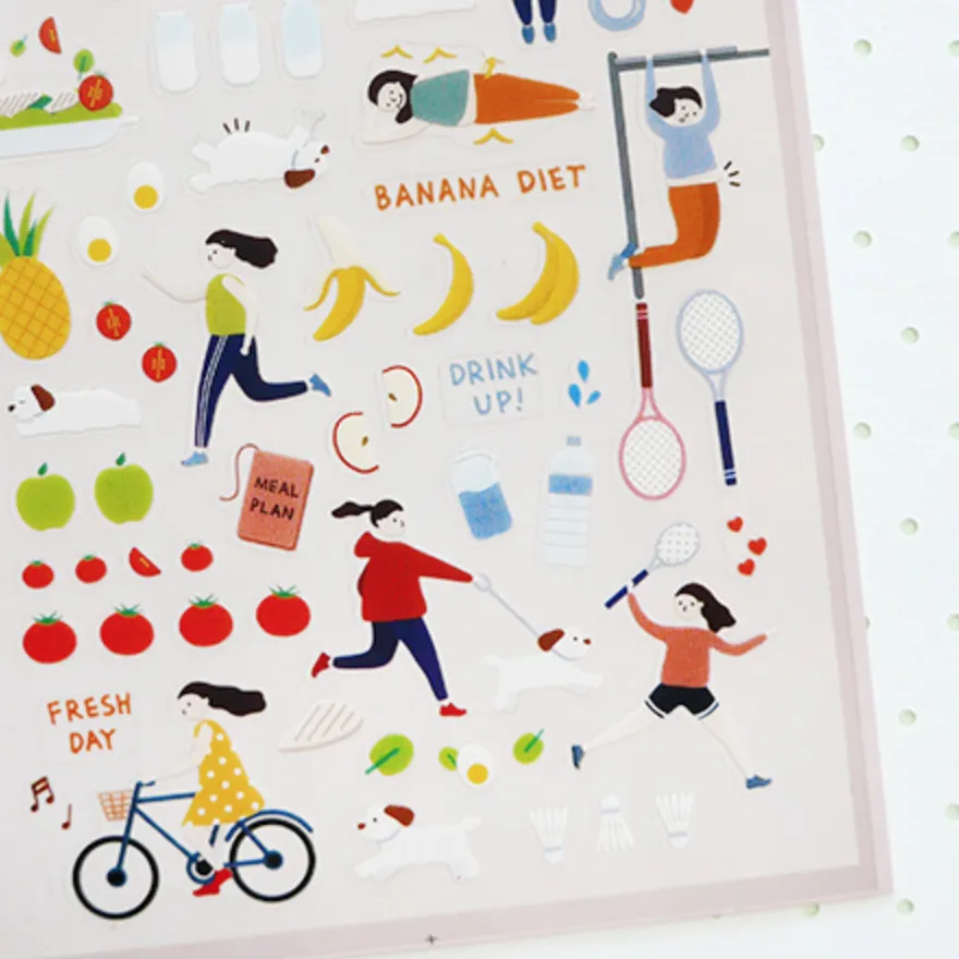 Suatelier Stickers - diet