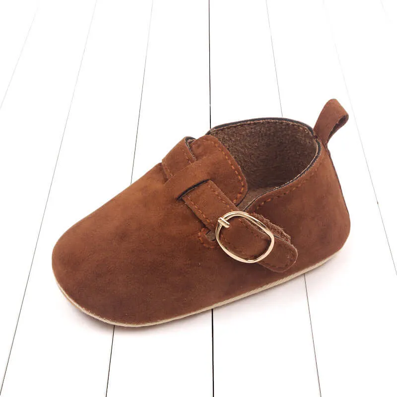 Suede Baby Loafers