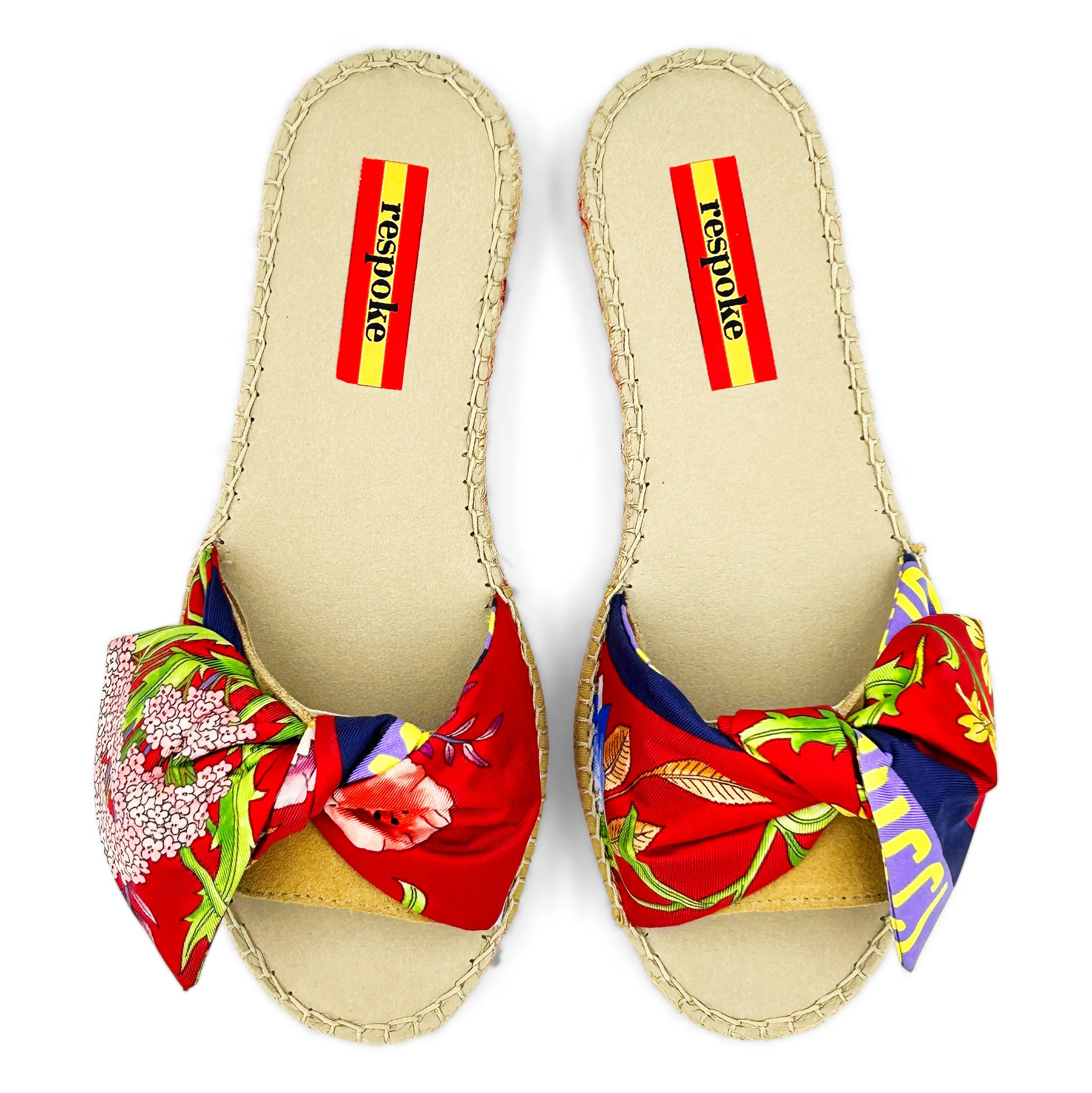 TIGRE MIO Multi Bow Slide Espadrilles