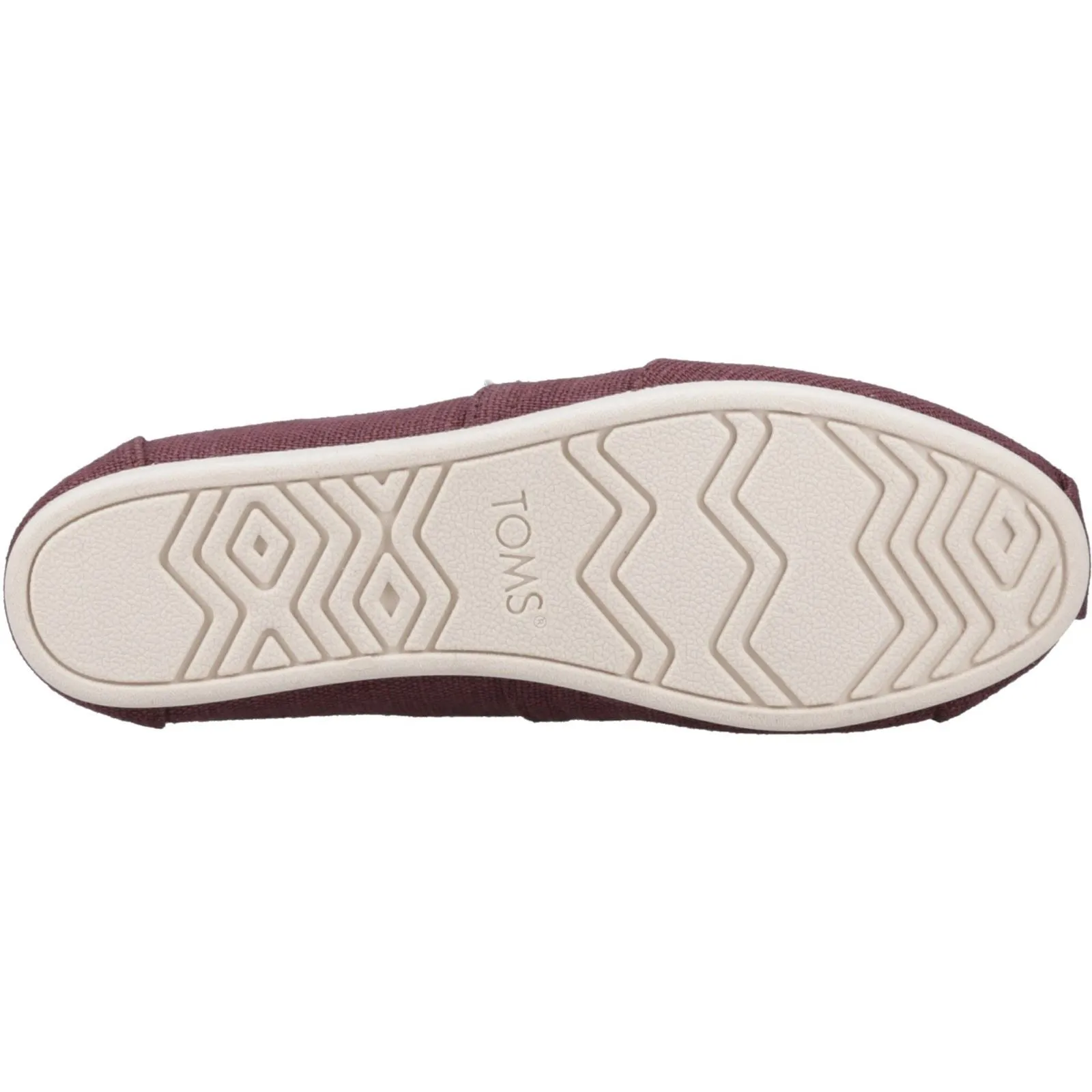 TOMS Alpargata Jute Women's Burgundy Espadrilles