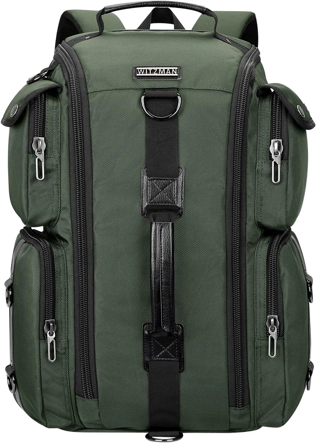 Travel Backpack for Men Carry on Nylon Duffel Bags Large Capacity Laptop Backpack for 17 Inch(6695 Army Green)