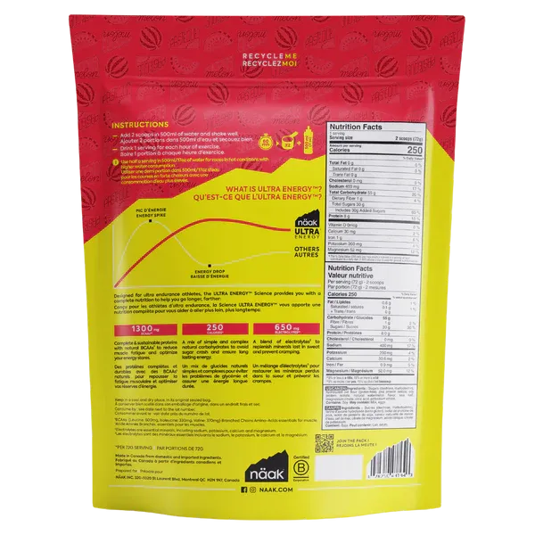 Ultra Energy™ Drink Mix (720g) - Watermelon
