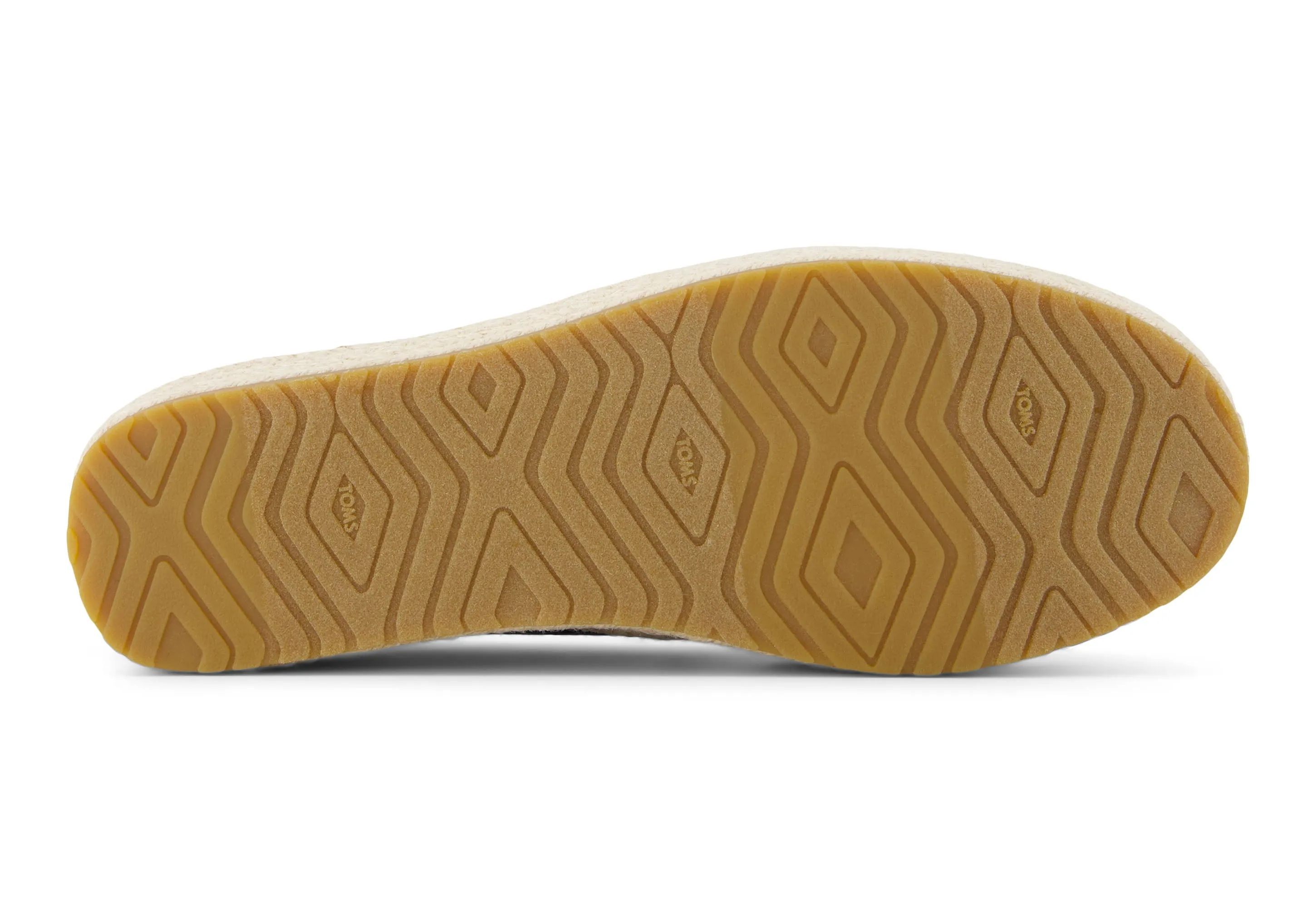 Valencia Platform Espadrille - Navy Novelty Denim