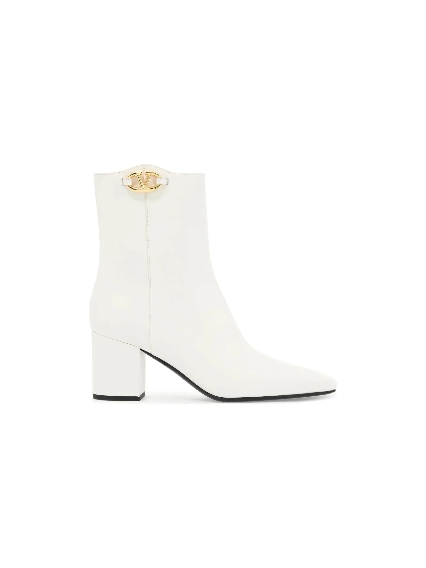 Vlogo Leather Ankle Boots