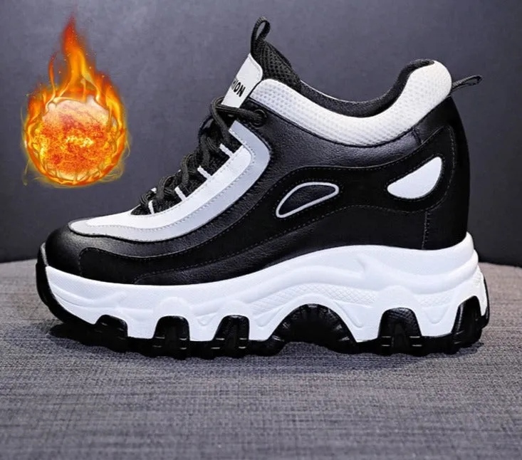 Wedge Platform Hidden Heel Women's Chunky Sneakers
