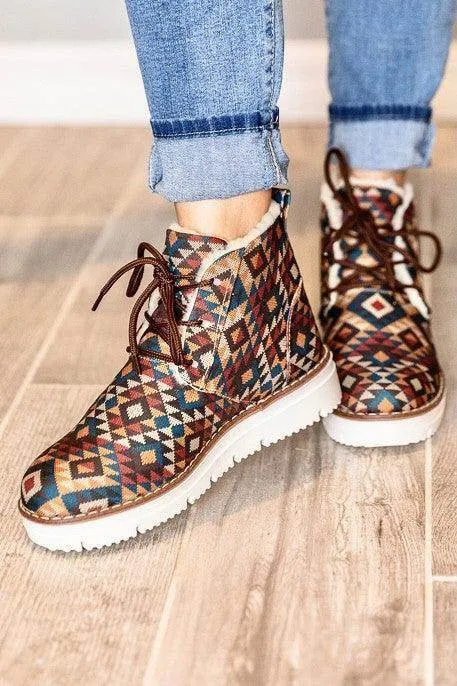 Womens Fall Ankle Boots 4 Colors